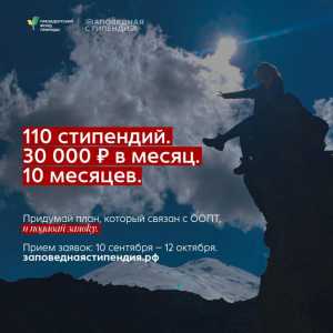 Активисты, любители природы из Хакасии могут получить стипендию за помощь охраняемым территориям