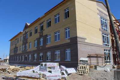 Строительство новой школы в Абакане идёт по графику