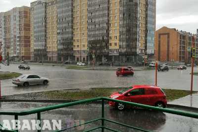 Пять дней дождей обещают синоптики Хакасии