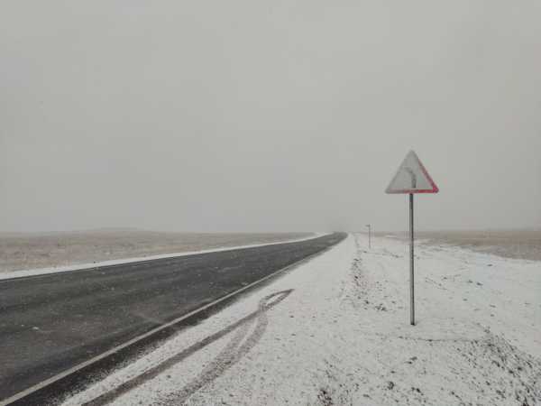 Снег вернулся в Хакасию