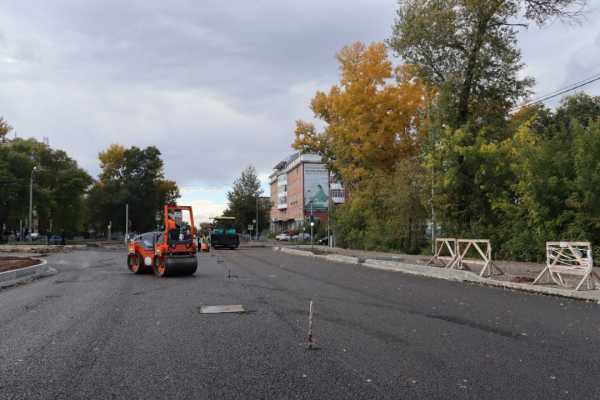 Проверка хода ремонта улиц Чертыгашева и Пирятинской в Абакане