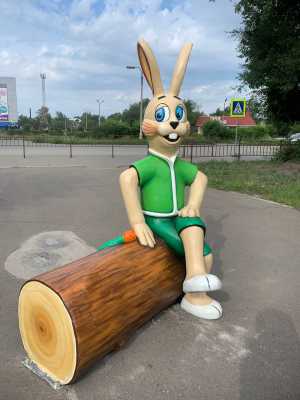 В Черногорск вернулся заяц из &quot;Ну, погоди!&quot;