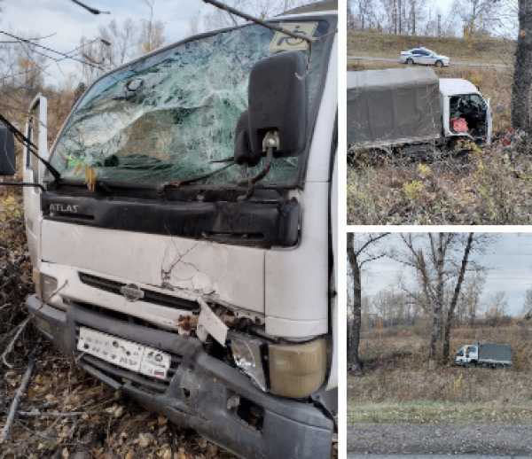 В Абакане водитель переломал ребра в ДТП