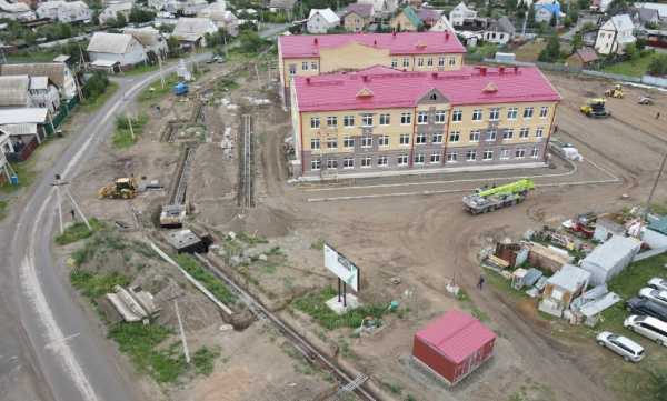 СГК завершает строительства тепломагистрали в 9 и 10 жилые районы Абакана