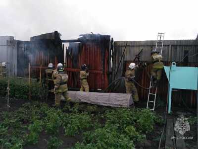 Пять пожаров потушили в Хакасии за выходные