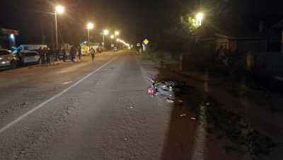 В Абакане в ДТП пострадали водитель и пассажир мотоцикла