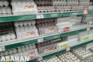 В январе рост цен на куриные яйца в Хакасии замедлился