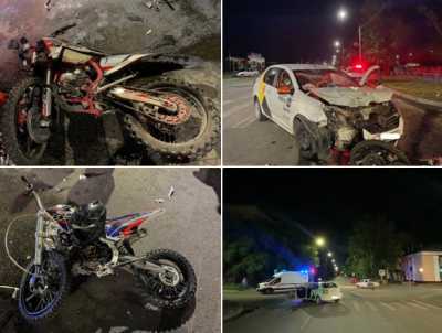 Два мотоциклиста госпитализированы в Черногорске