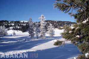 Снежный декабрь обещают Хакасии
