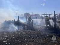 16 пожаров потушили за сутки в Хакасии