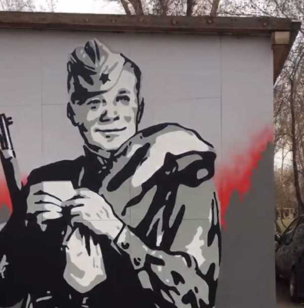 Образ Василия Теркина украсил Парк Победы в Абакане