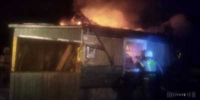 Недосмотр за печью привел к пожару в дачном доме Саяногорска