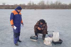 Выходить на лёд опасно!