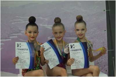 Спортсменки из Хакасии заняли призовые места на Первенстве по художественной гимнастике