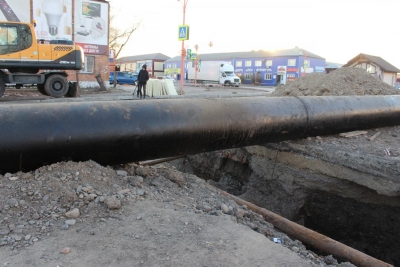 Новый строящийся водовод подключён к централизованному водоснабжению