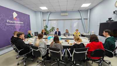 На уроках красноярского «Ростелекома» подросткам рассказали про цифровую трансформацию