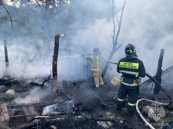 В Хакасии за сутки потушили три пожара
