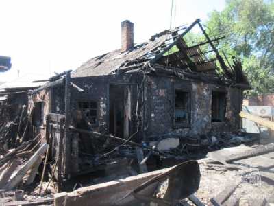 В Усть-Абакане загорелся жилой дом, а в Абакане угольная пыль