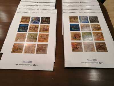 Абакан изобразили на открытках и в календарях