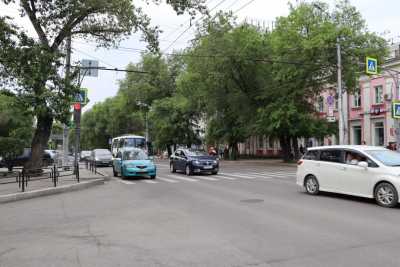 На одной из улиц Абакана появился временный светофор