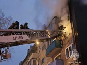 В Абакане при пожаре погиб мужчина