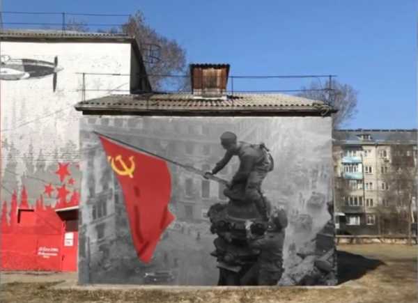 Знамя Победы украсит арт-объект в Абакане