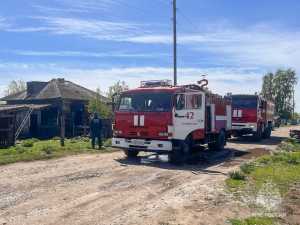 Девять пожаров потушили в Хакасии за выходные