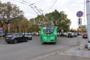 Троллейбусы &laquo;застревают&raquo; у аэропорта Абакана