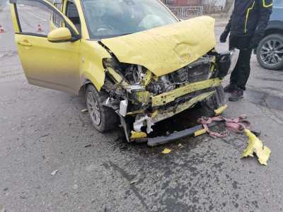 В Абакане в ДТП травмирован водитель