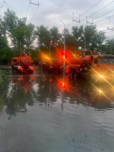 Кругом вода: ливни продолжают топить Абакан