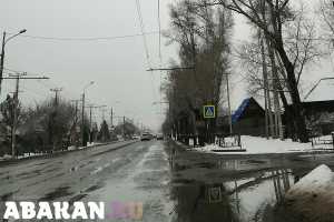 Снег приближается к Хакасии: дорожная обстановка осложнится