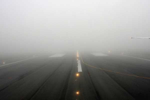Туман накрыл Абакан: самолеты задерживаются