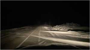 Снежные переметы мешают водителям Хакасии